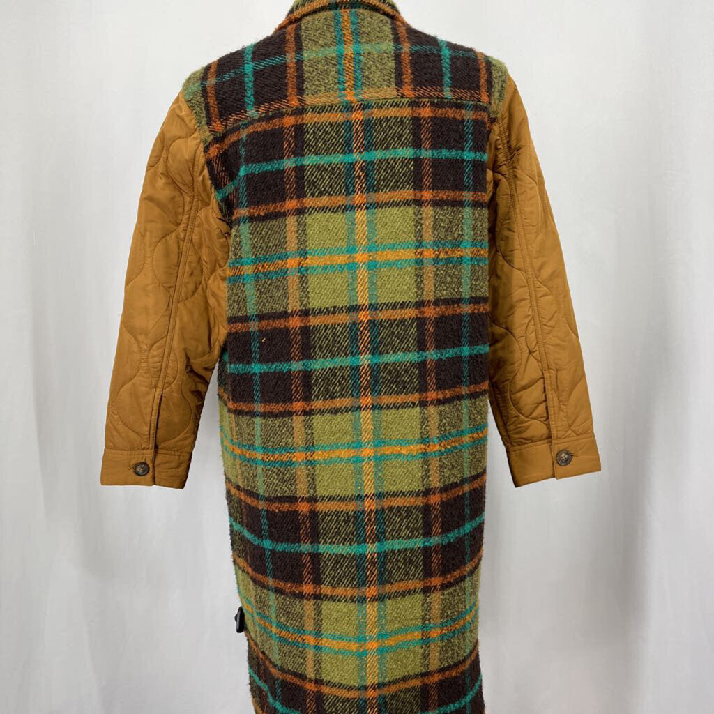 Sundance Tweed & Quilted Long Jacket