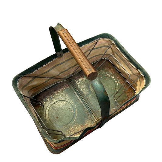 Stiped Metal Basket
