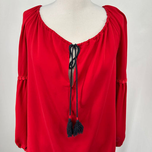 Tory Burch L/s Silk Blouse