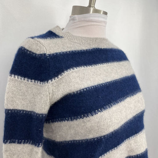 White+Warren l/s Stripe Sweater