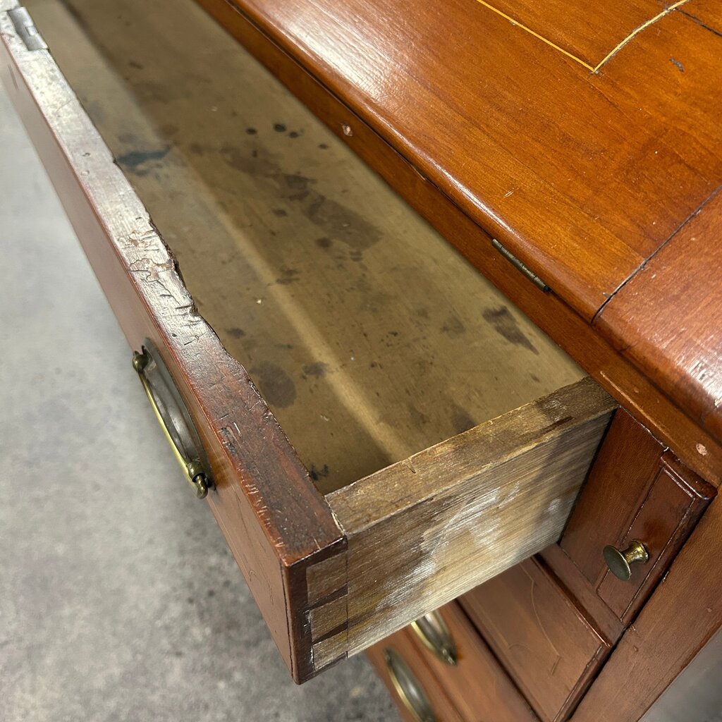Antique Drop-Leaf Secretary Desk