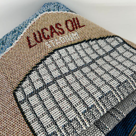 Lucas Oil Woven Blanket