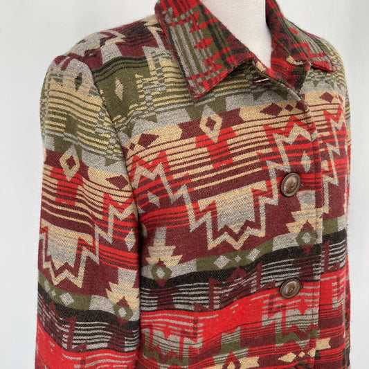 Coldwater Creek Aztec Jacket