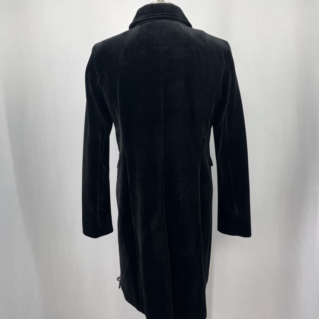 Talbots Double Breasted Velvet Coat