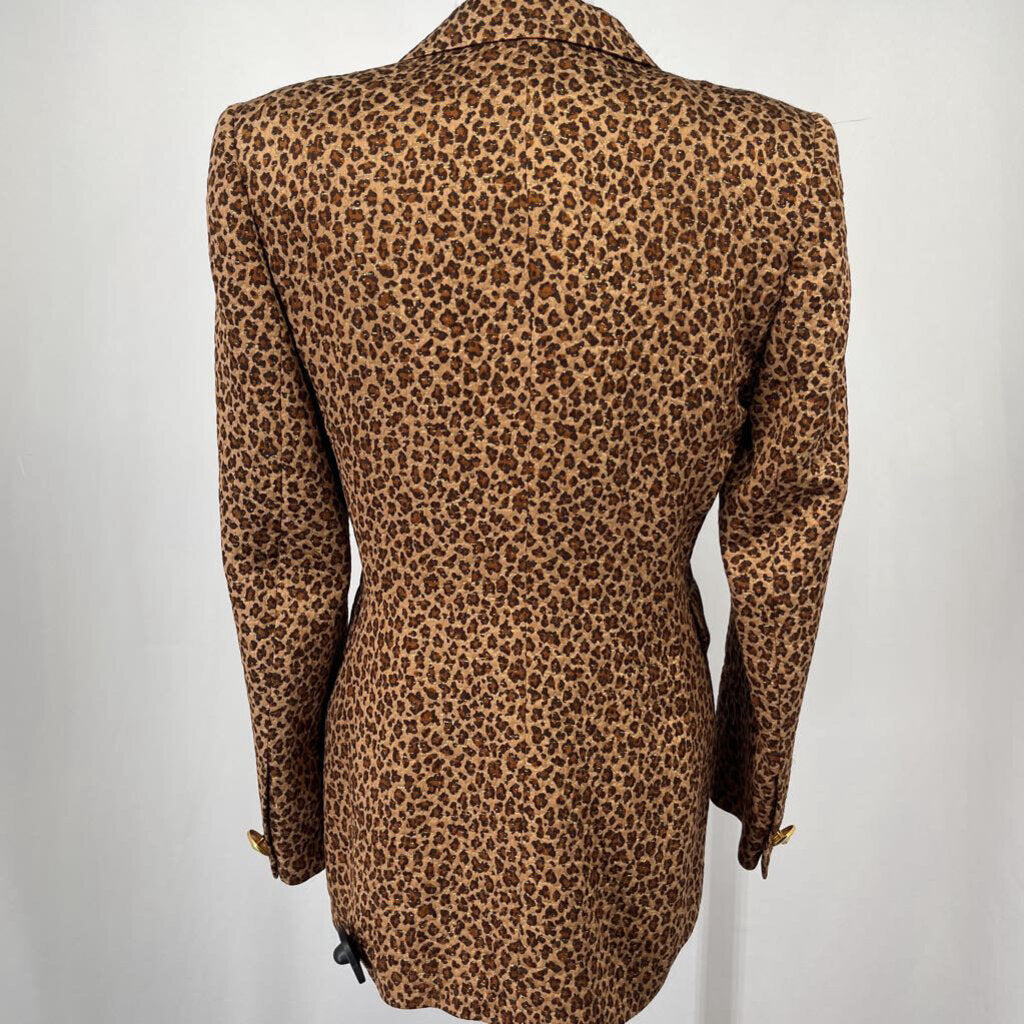 Escada Animal Print Jacket