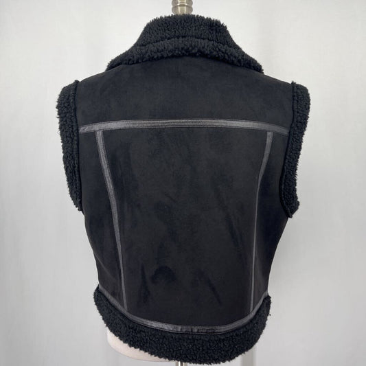 Mark Edward Faux Suede Mono Vest