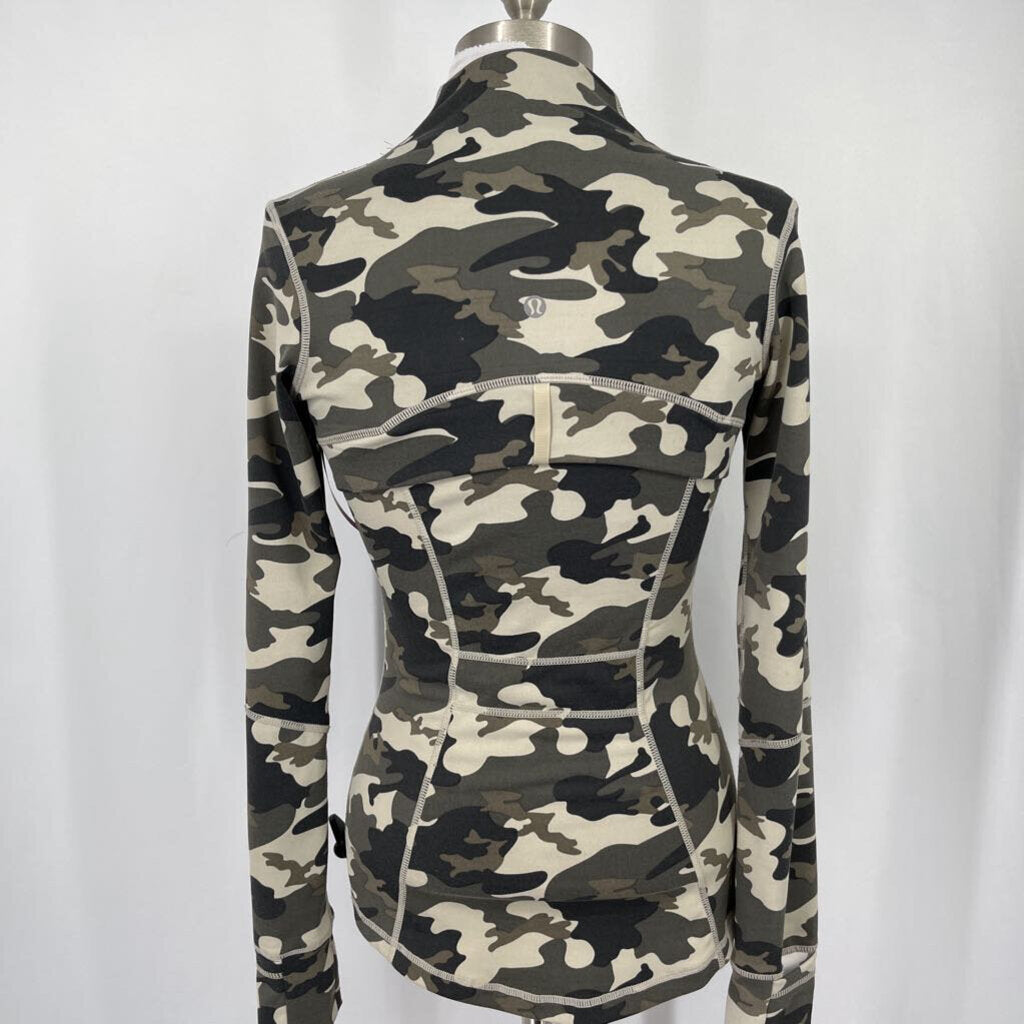 Lululemon Zip Up Camo Jacket