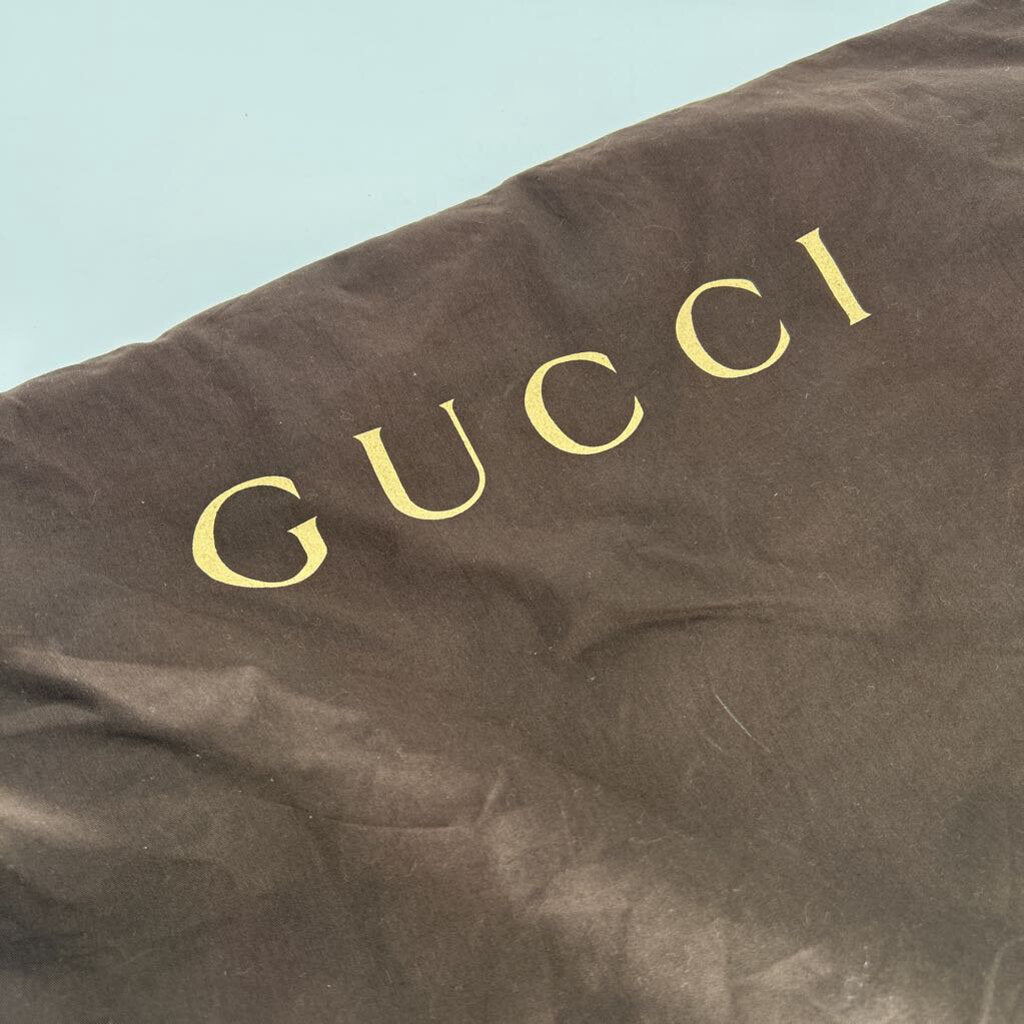 Gucci Monogram Satchel Handbag AS IS