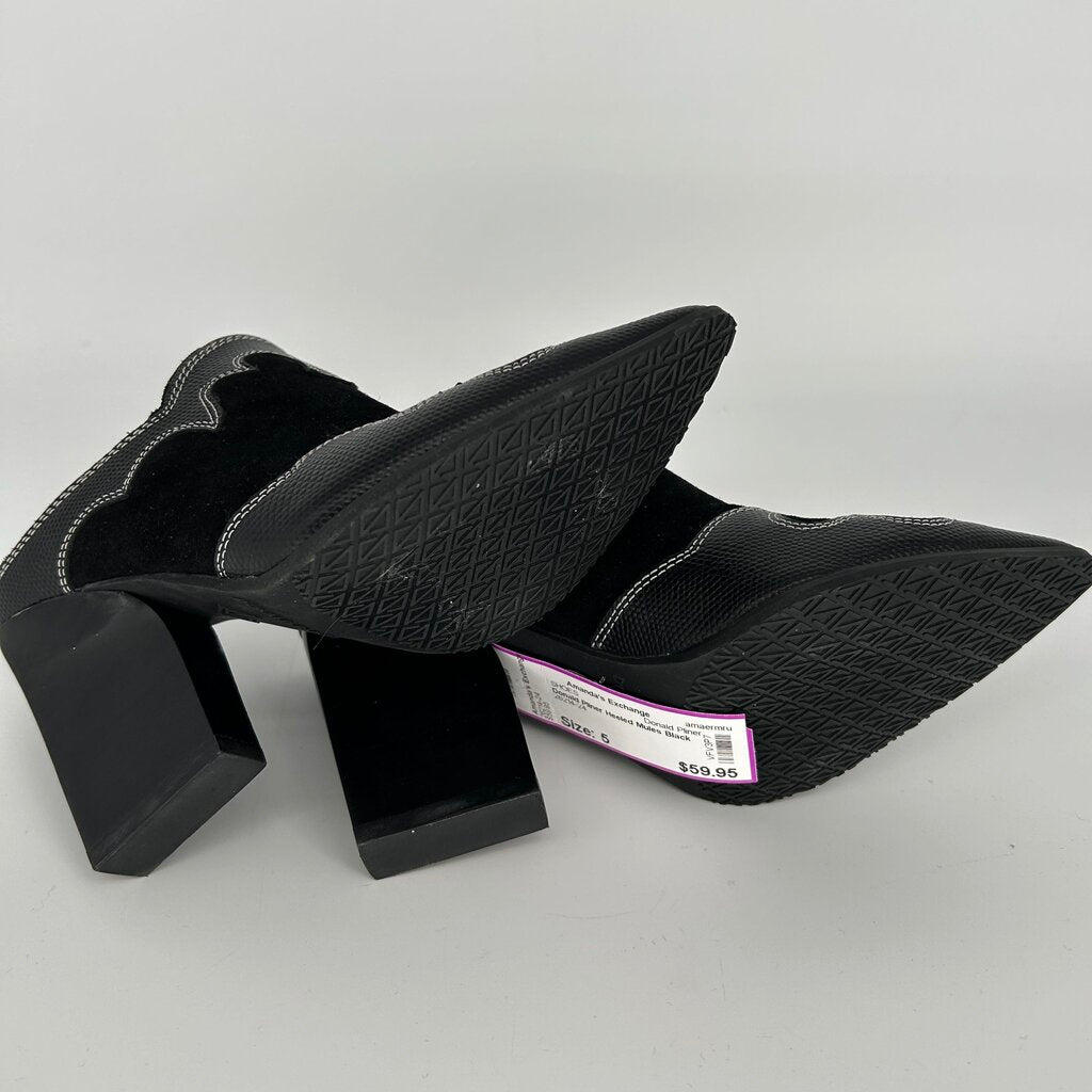 Donald Pliner Heeled Mules
