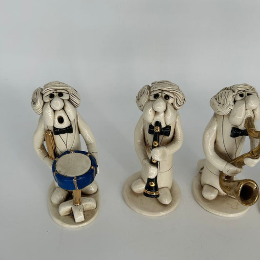 Jazz Musician Whistle Figure Set