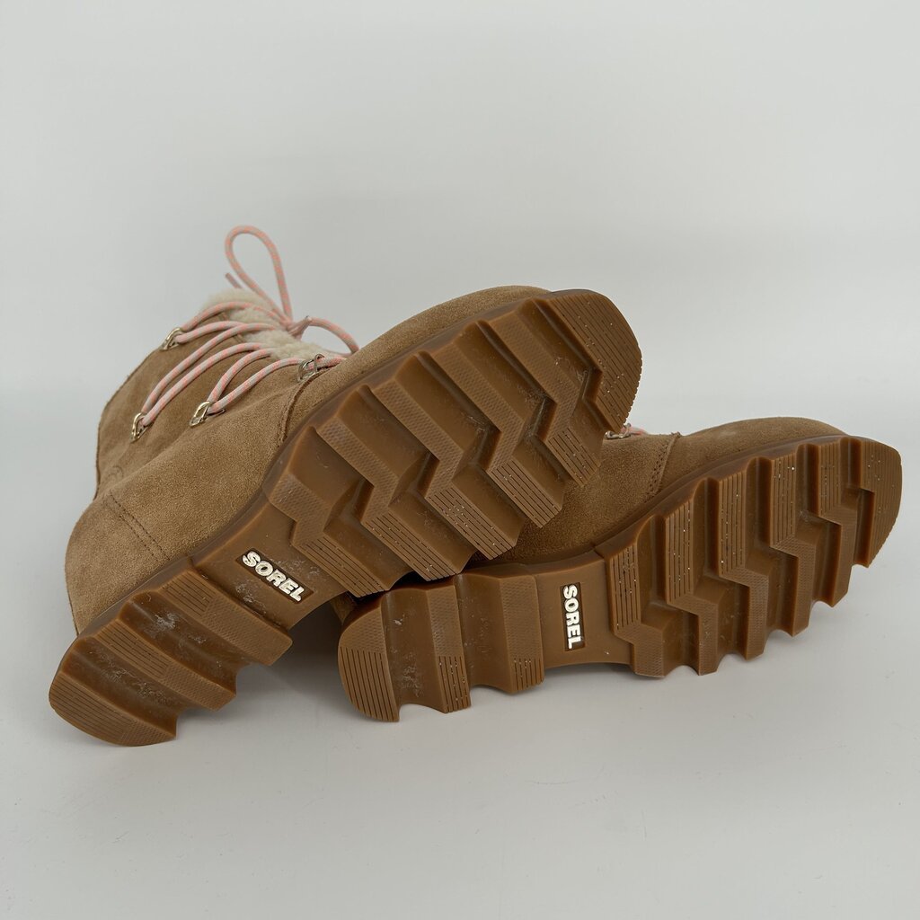 Sorel Suede/Sherpa Wedges