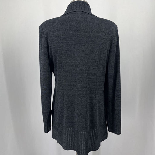 Misook Wide Collar Cardigan