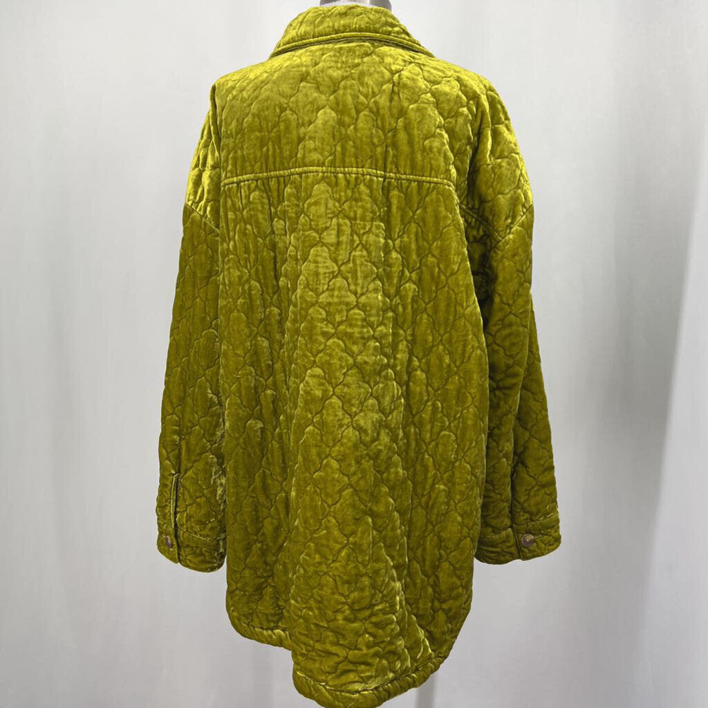 Anthropologie Velour Jacket