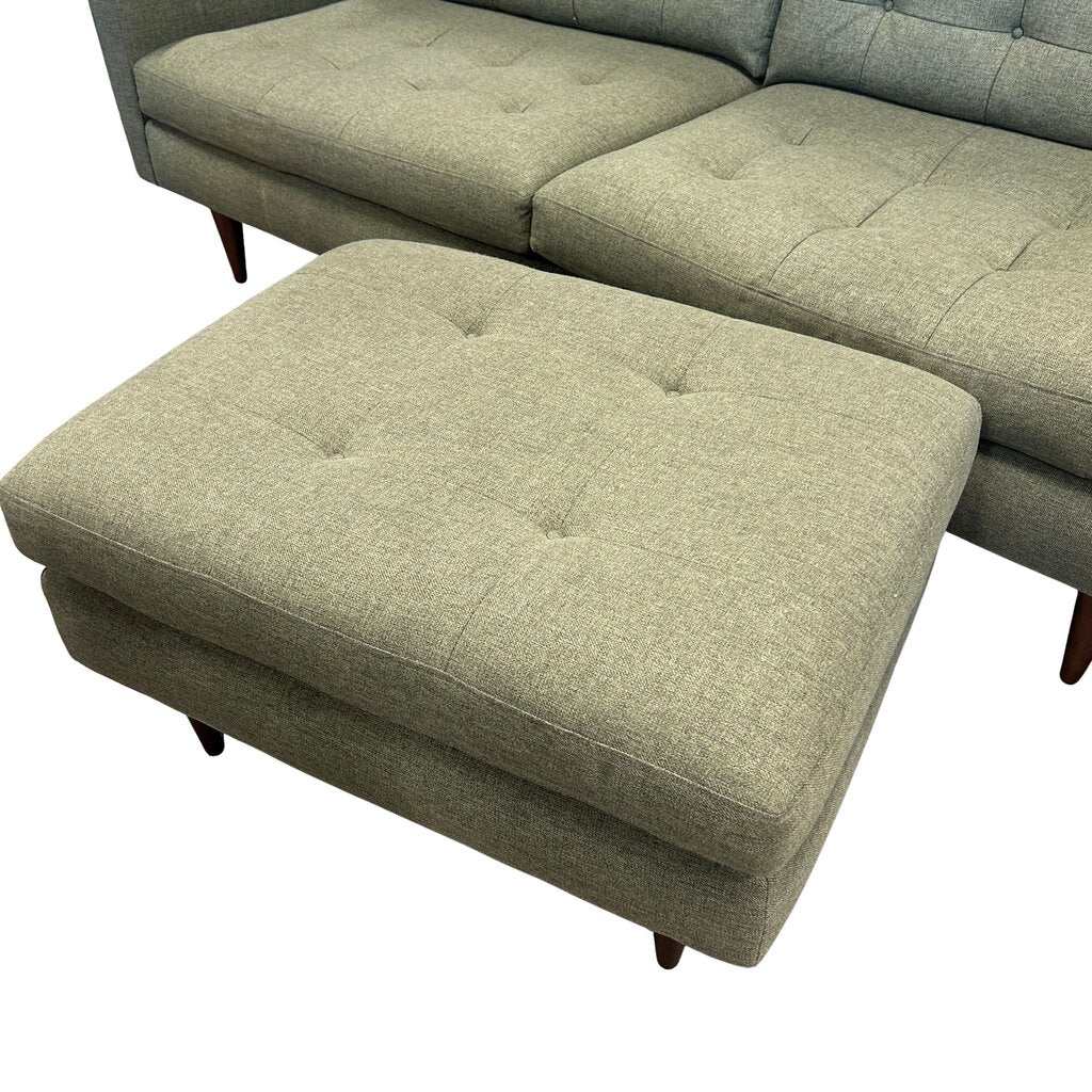 C&B Sofa and Ottoman Set