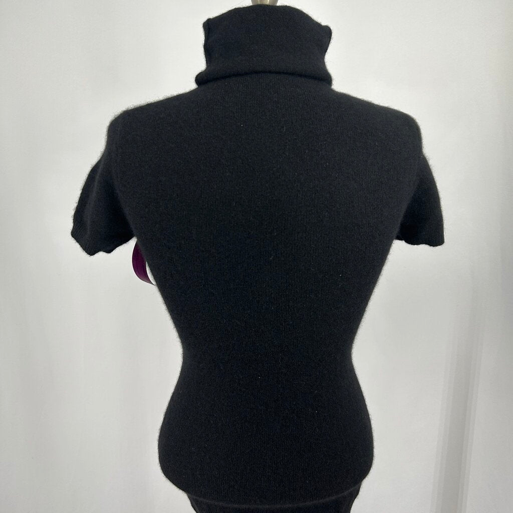 Scoop S/s Cashmere Blend Turtleneck