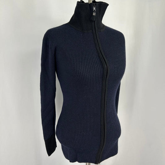Zang Toi L/s Zip Up Sweater