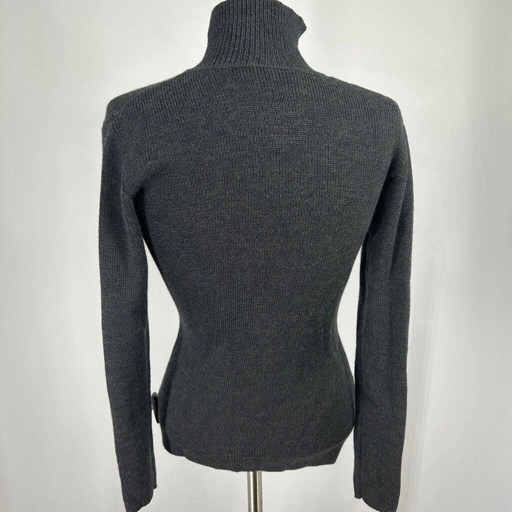 Zang Toi L/s Zip Up Sweater