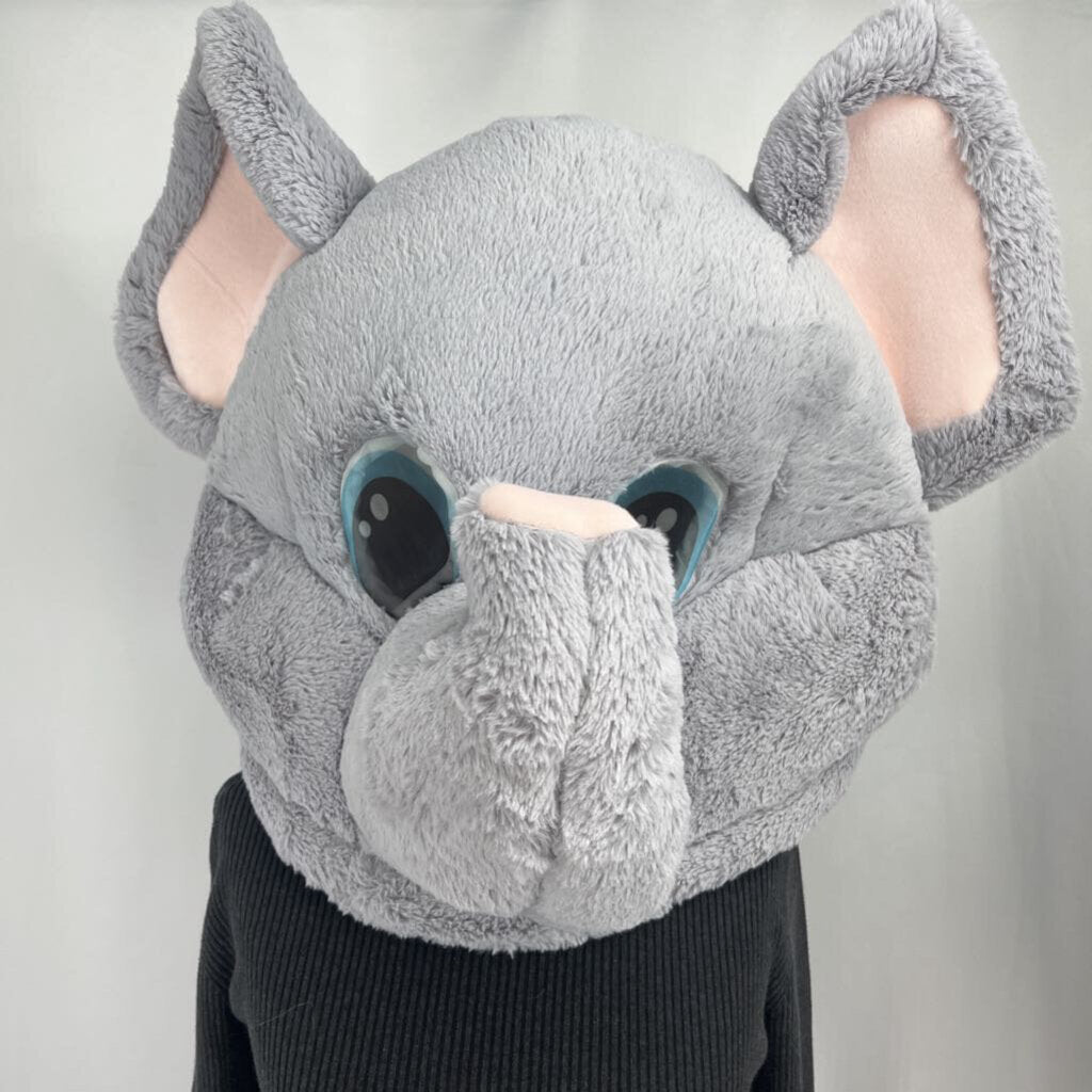 Elephant Mascot Head