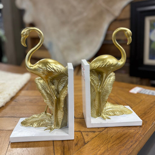 Flamingo Book Ends