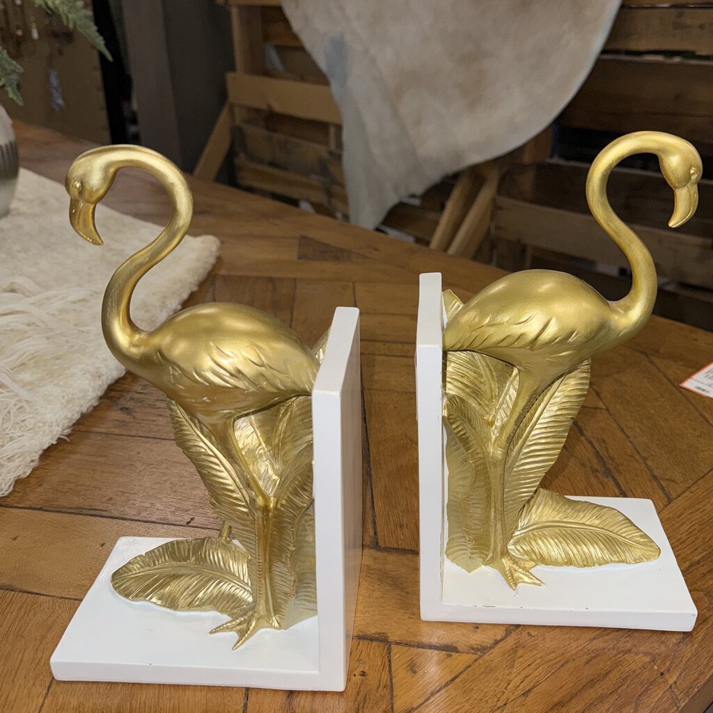 Flamingo Book Ends