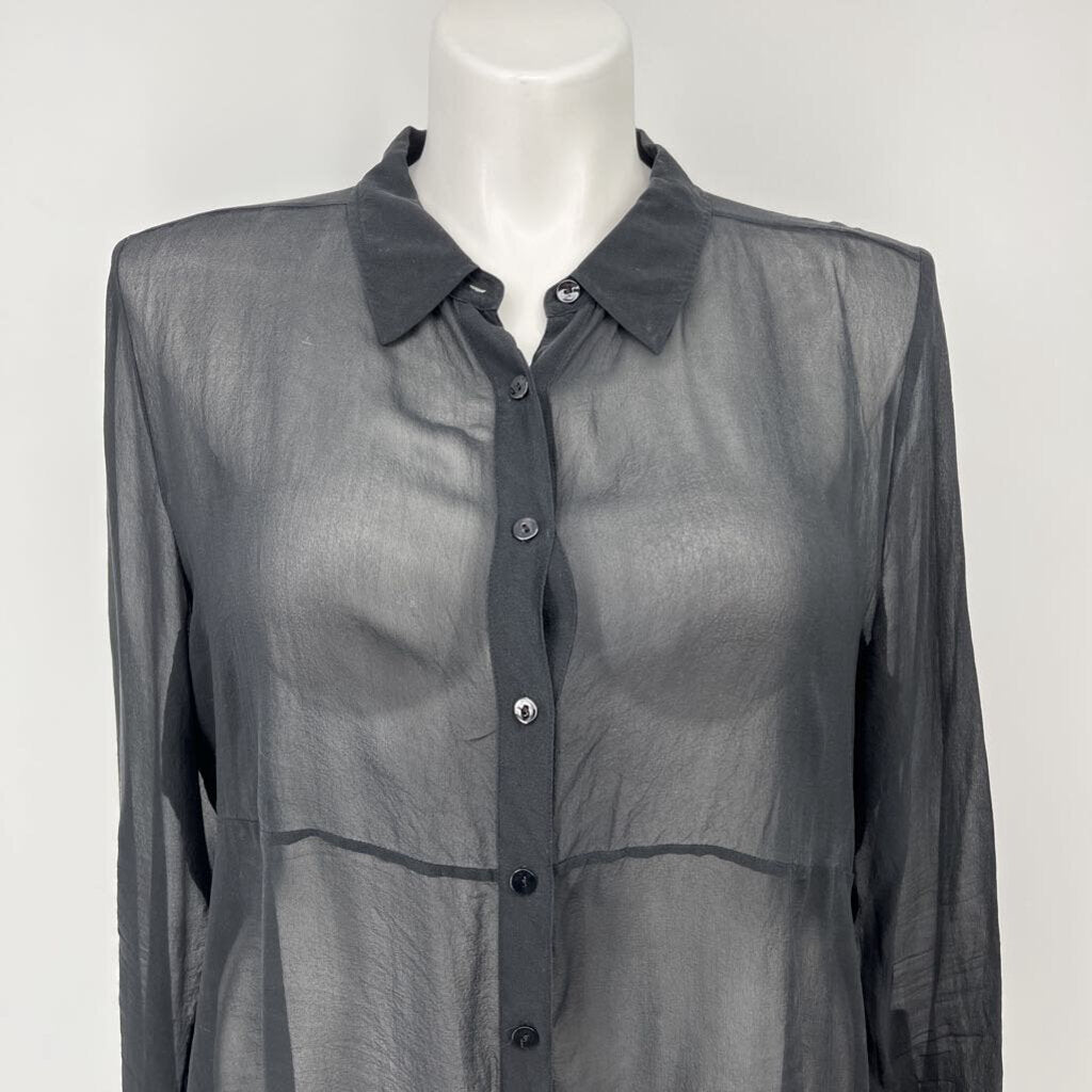 Eileen Fisher l/s silk Shirt