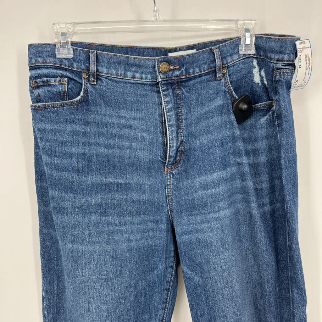 Loft Straight Crop Jeans