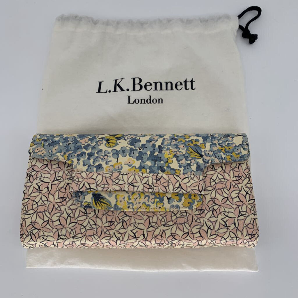 LK Bennett Floral Clutch