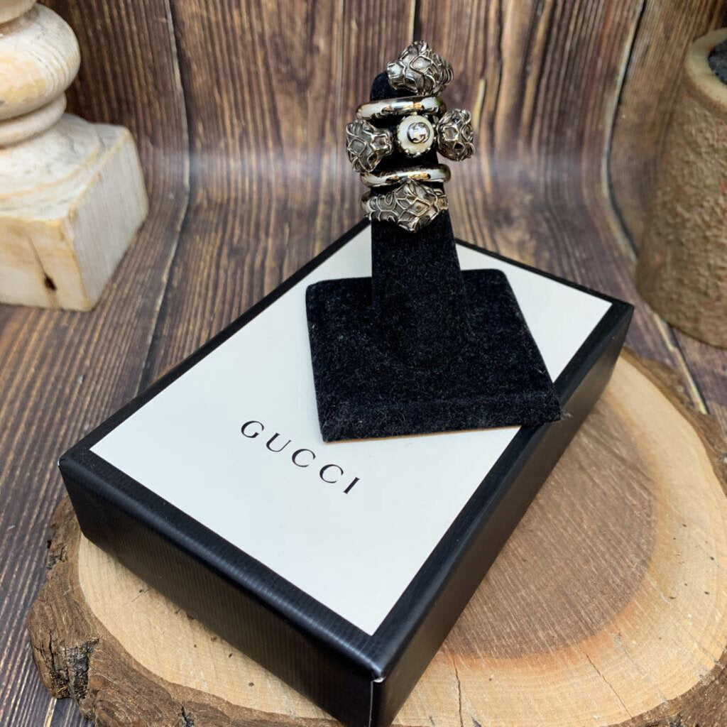 Gucci Tiger Head Ring