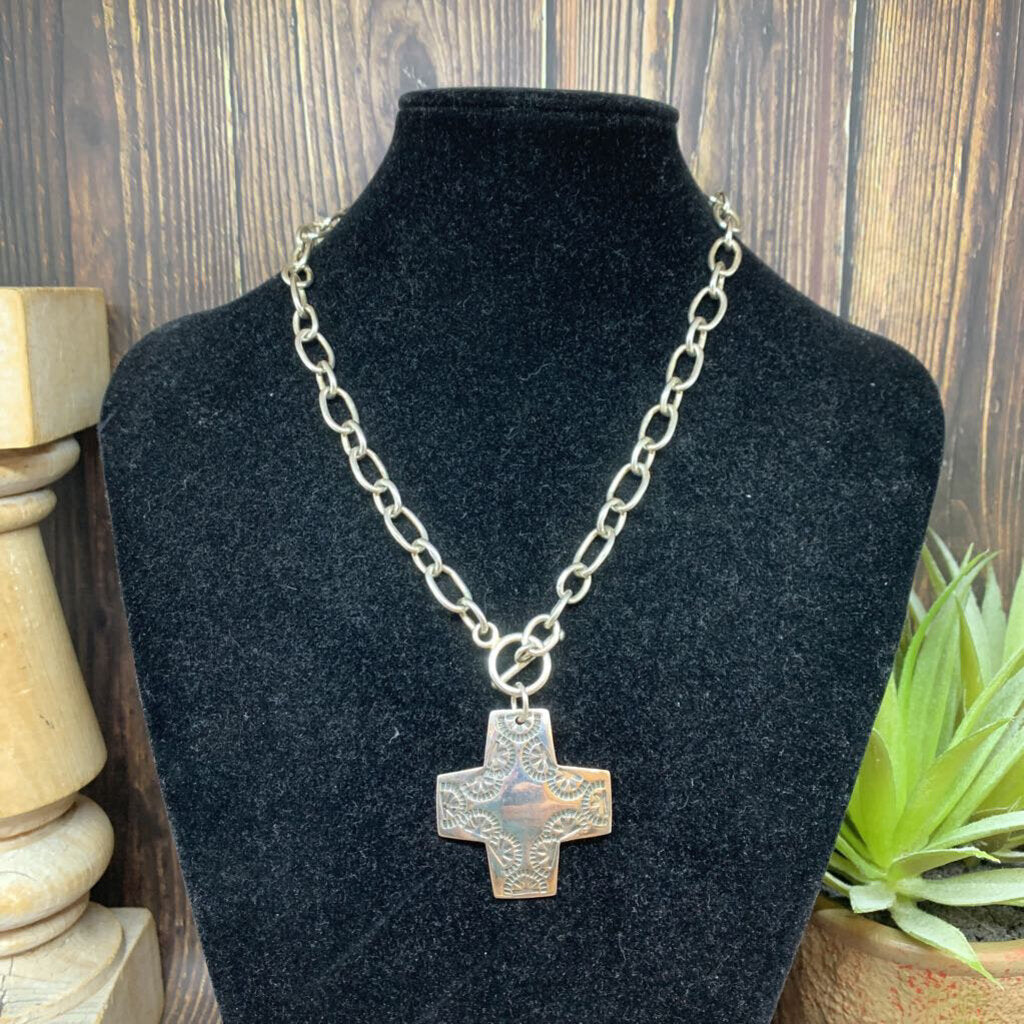 Silpada Cross Pendant Necklace