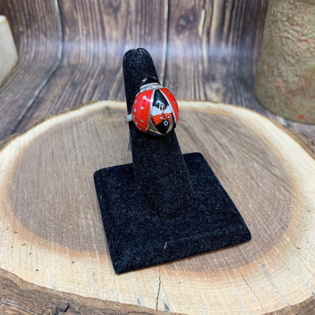 Alan K. Ladybug Ring