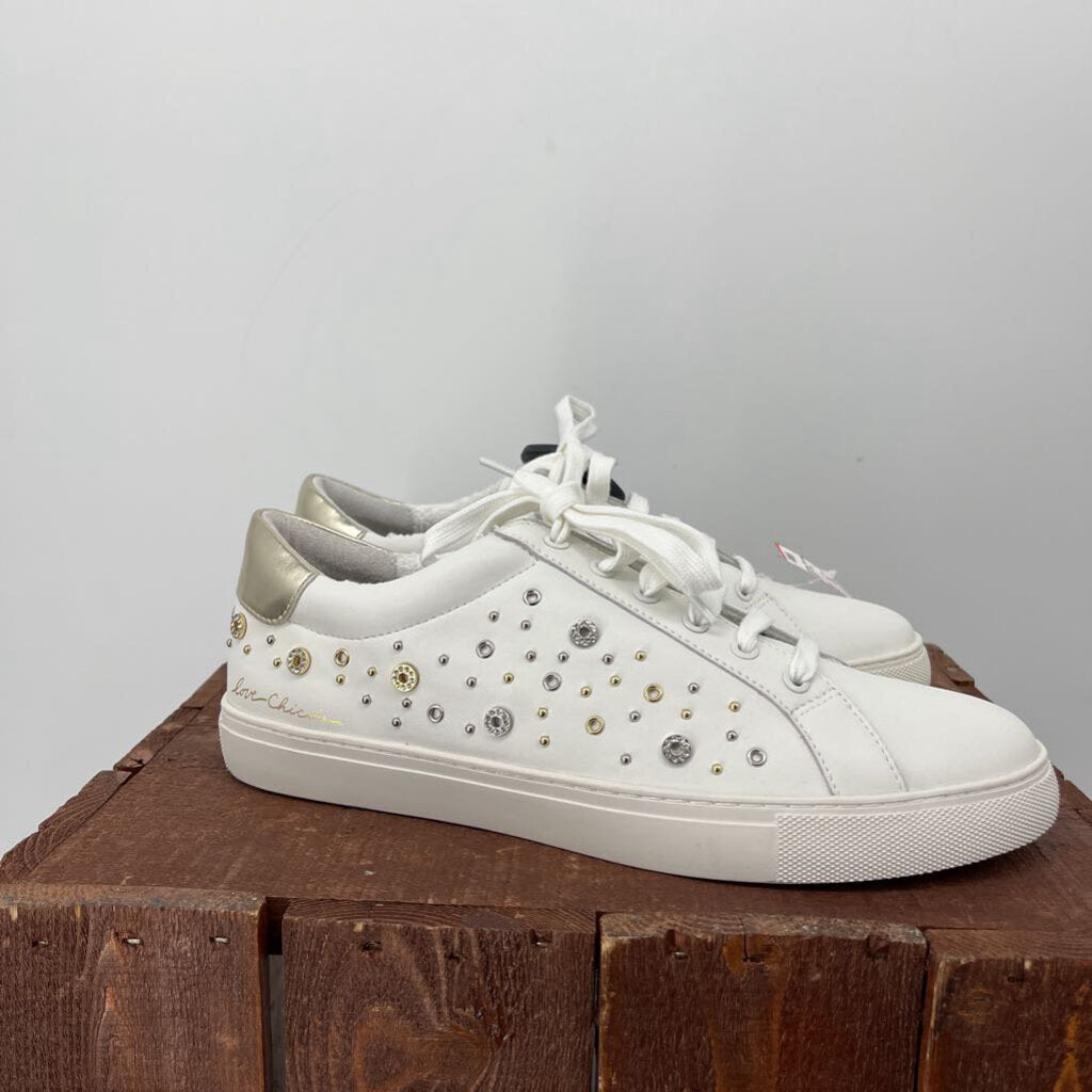 Chicos Leather Sneakers