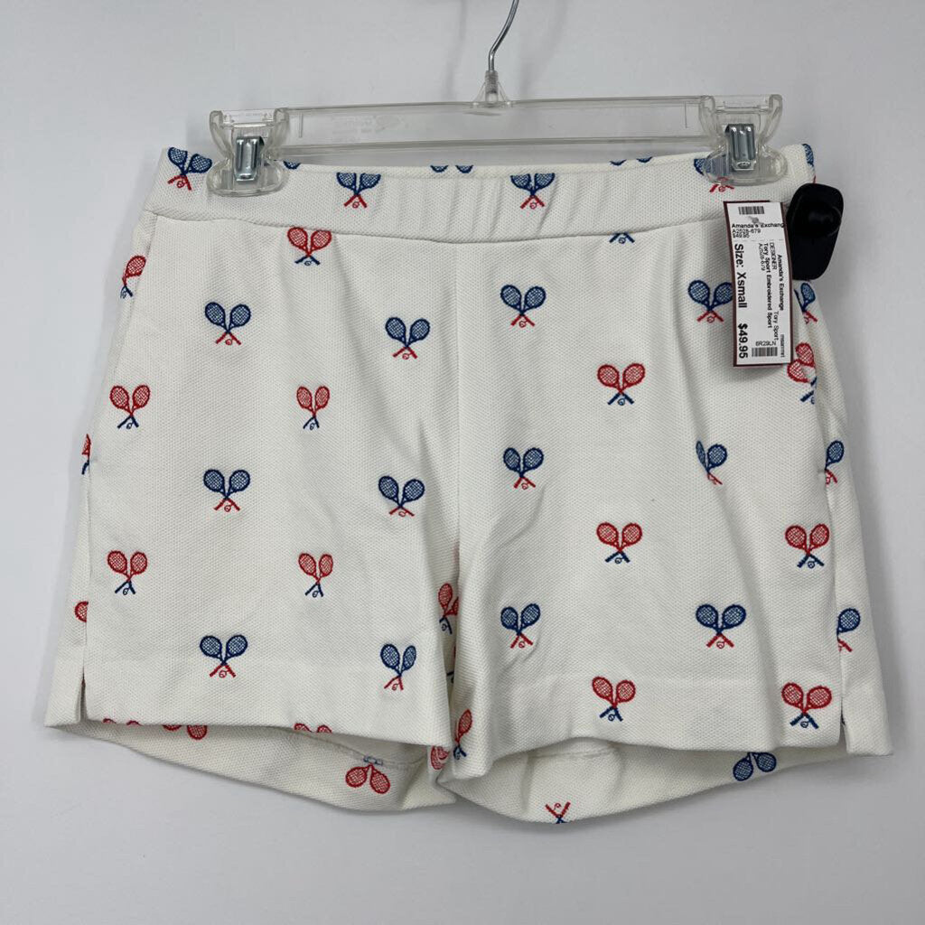 Tory Sport Embroidered Sport Shorts