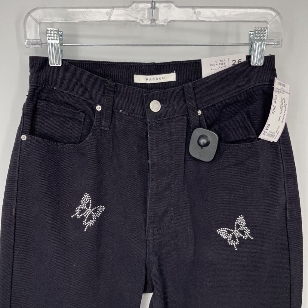 Pacsun Butterfly Jeans