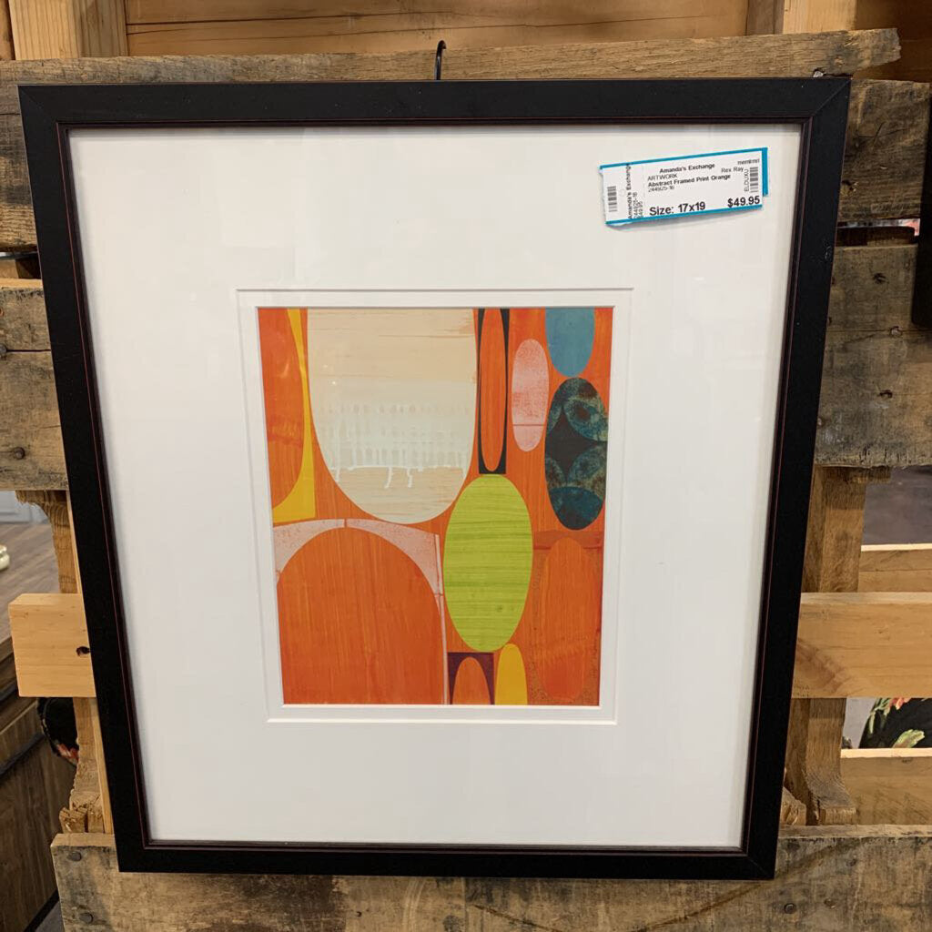 Abstract Framed Print