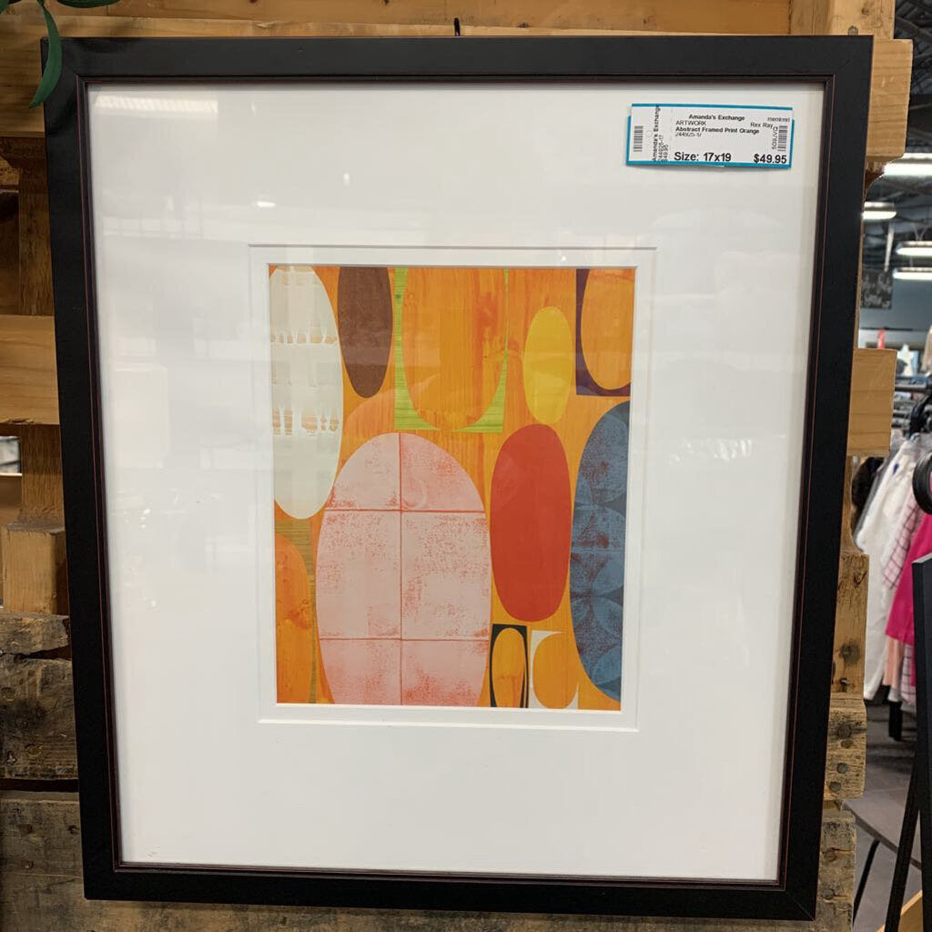 Abstract Framed Print