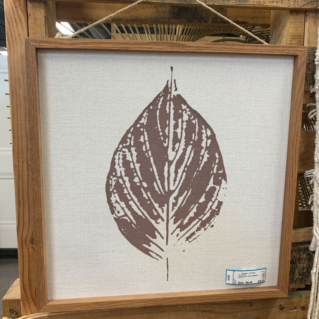 Framed Leaf Print