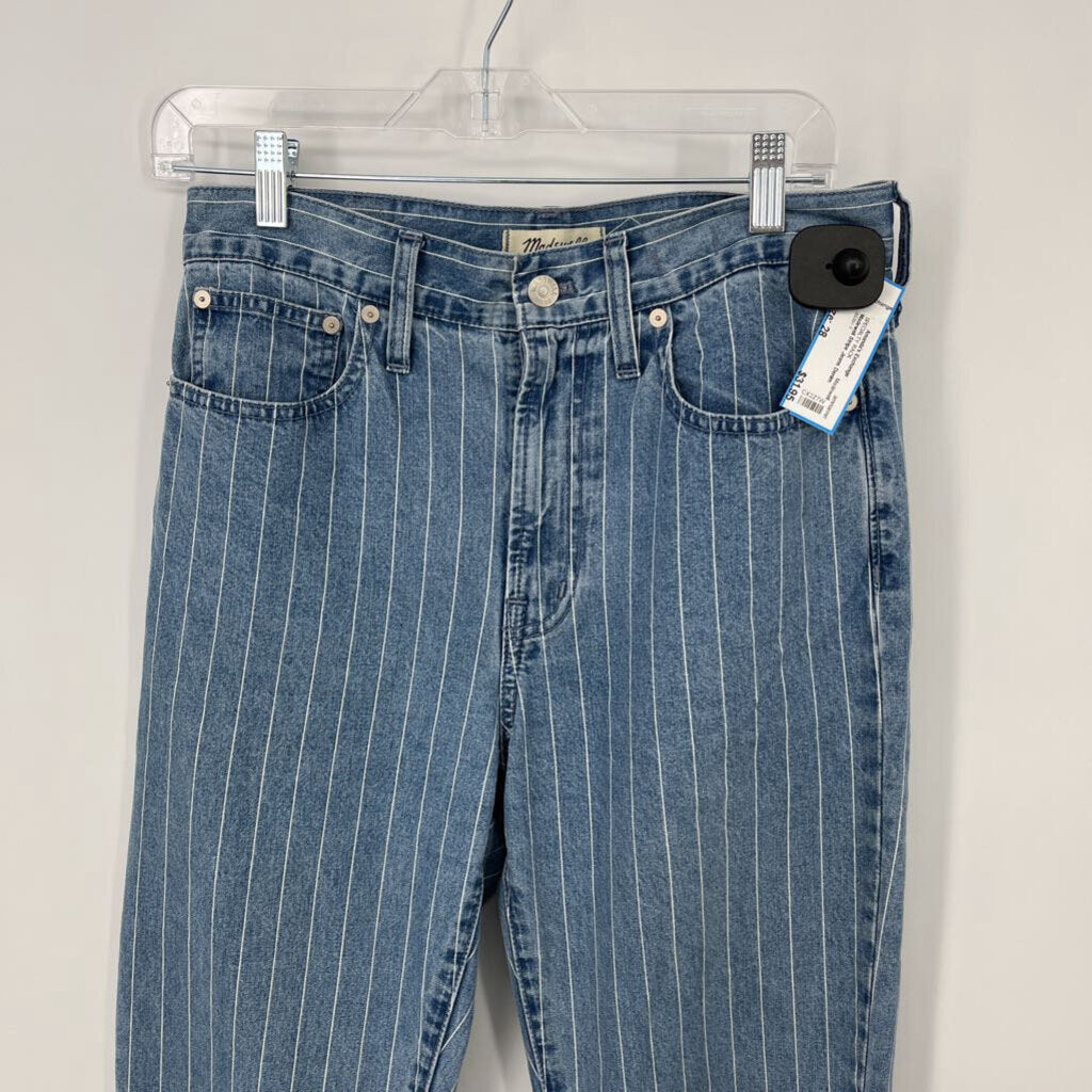 Madewell Stripe Jeans