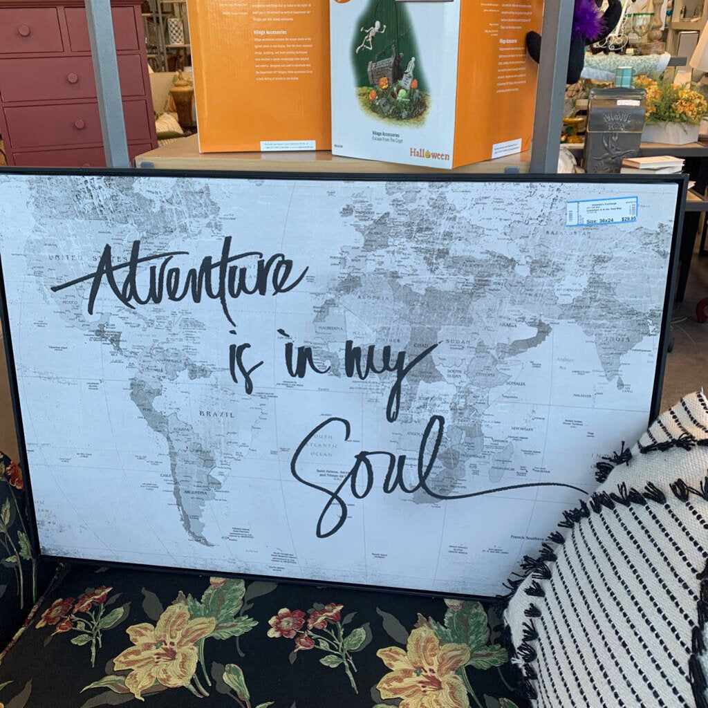 Adventure is in my Soul Map