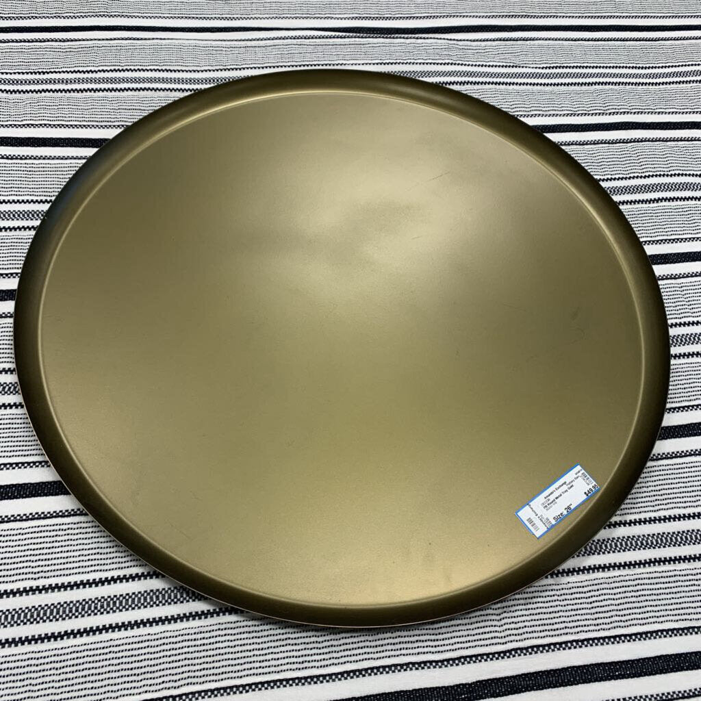 PB Round Metal Tray