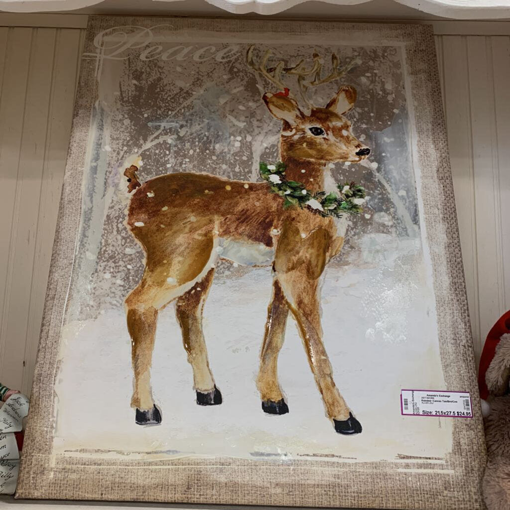 Reindeer Canvas