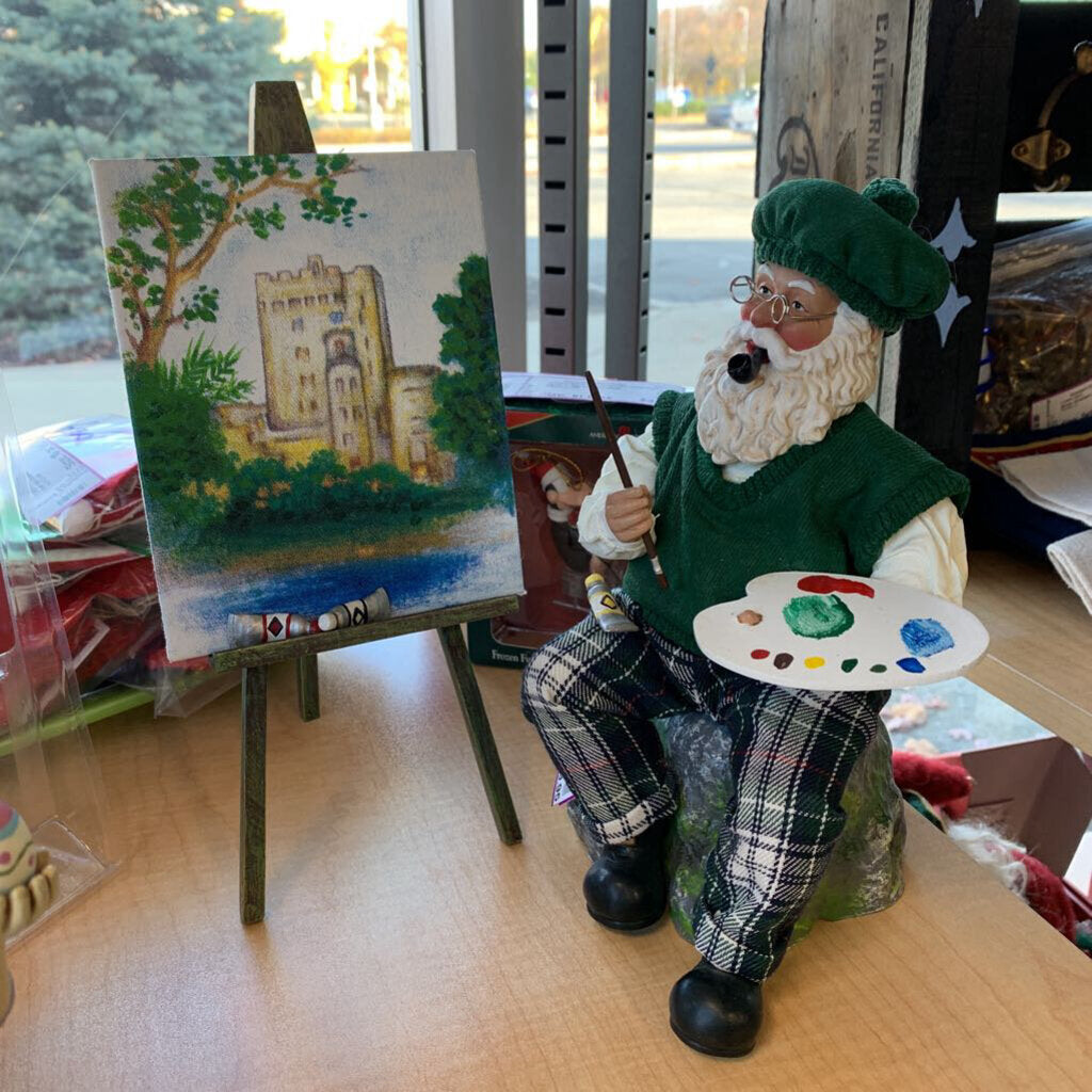 Possible Dreams Painting Santa