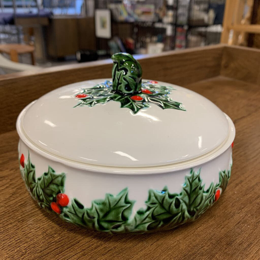 Vintage Candy Dish with Lid