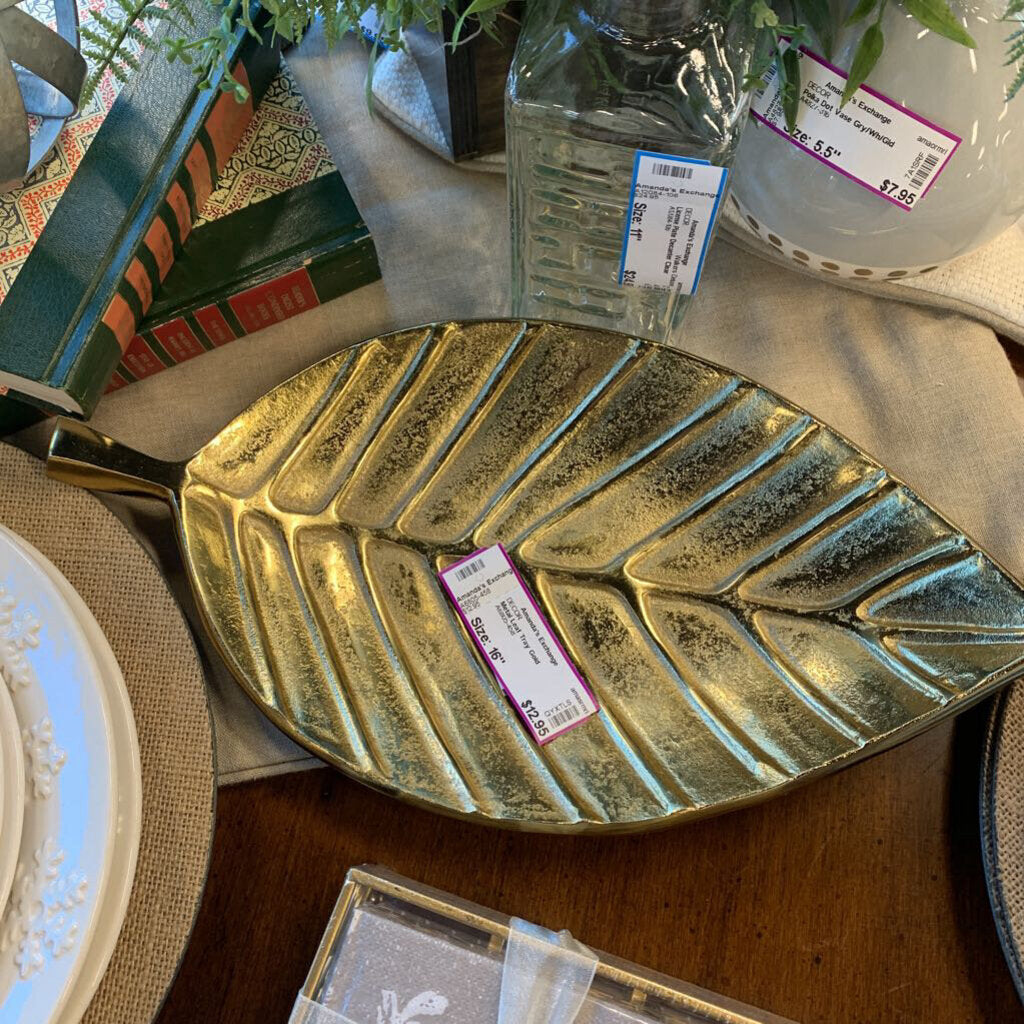 Metal Leaf Tray