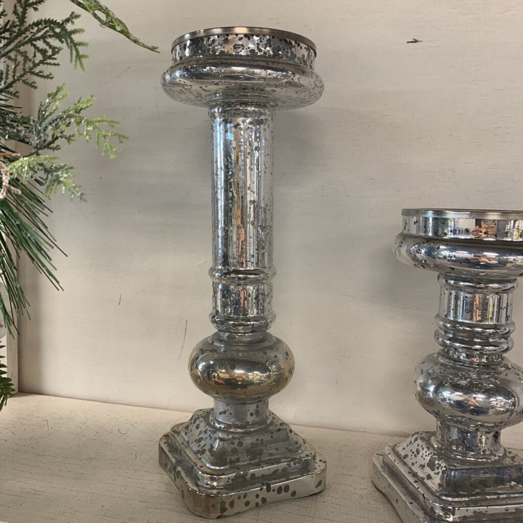 Merc Glass Candle Pedestal