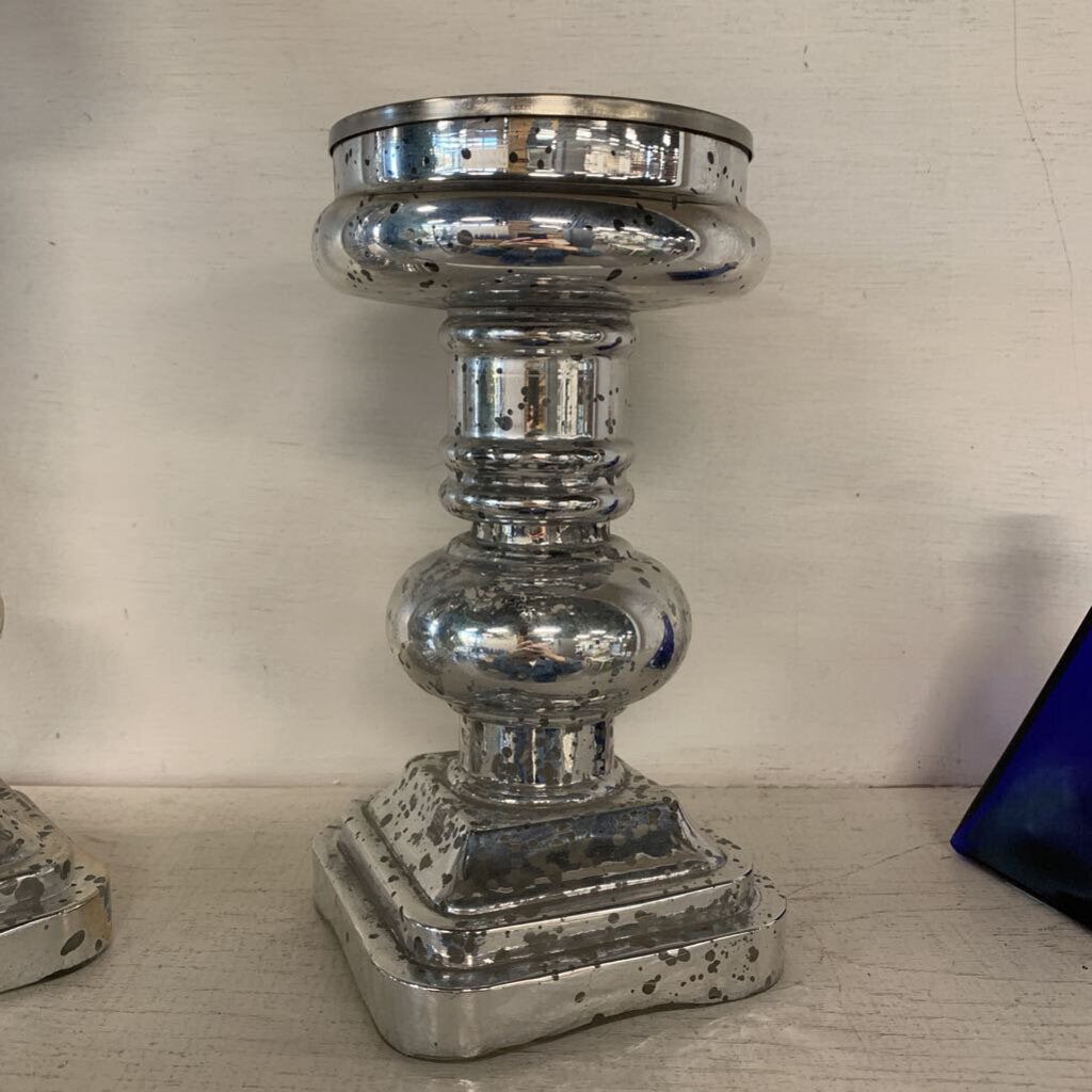 Merc Glass Candle Pedestal