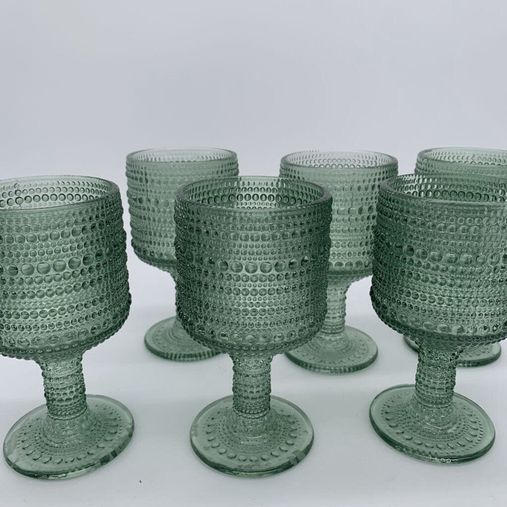 Hobnail Goblets