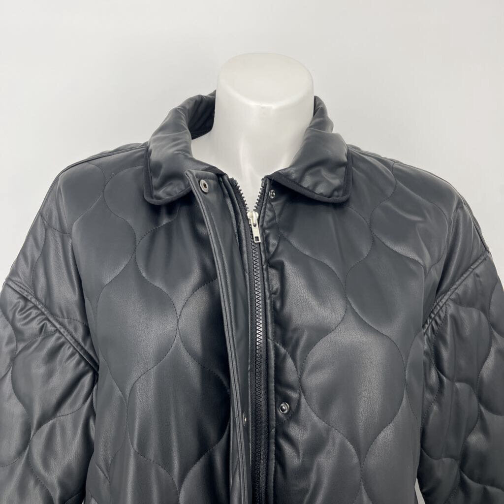 Cavalini Faux Leather Jacket