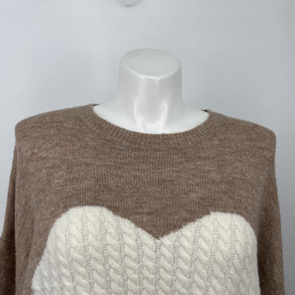 Arula L/s Heart Sweater