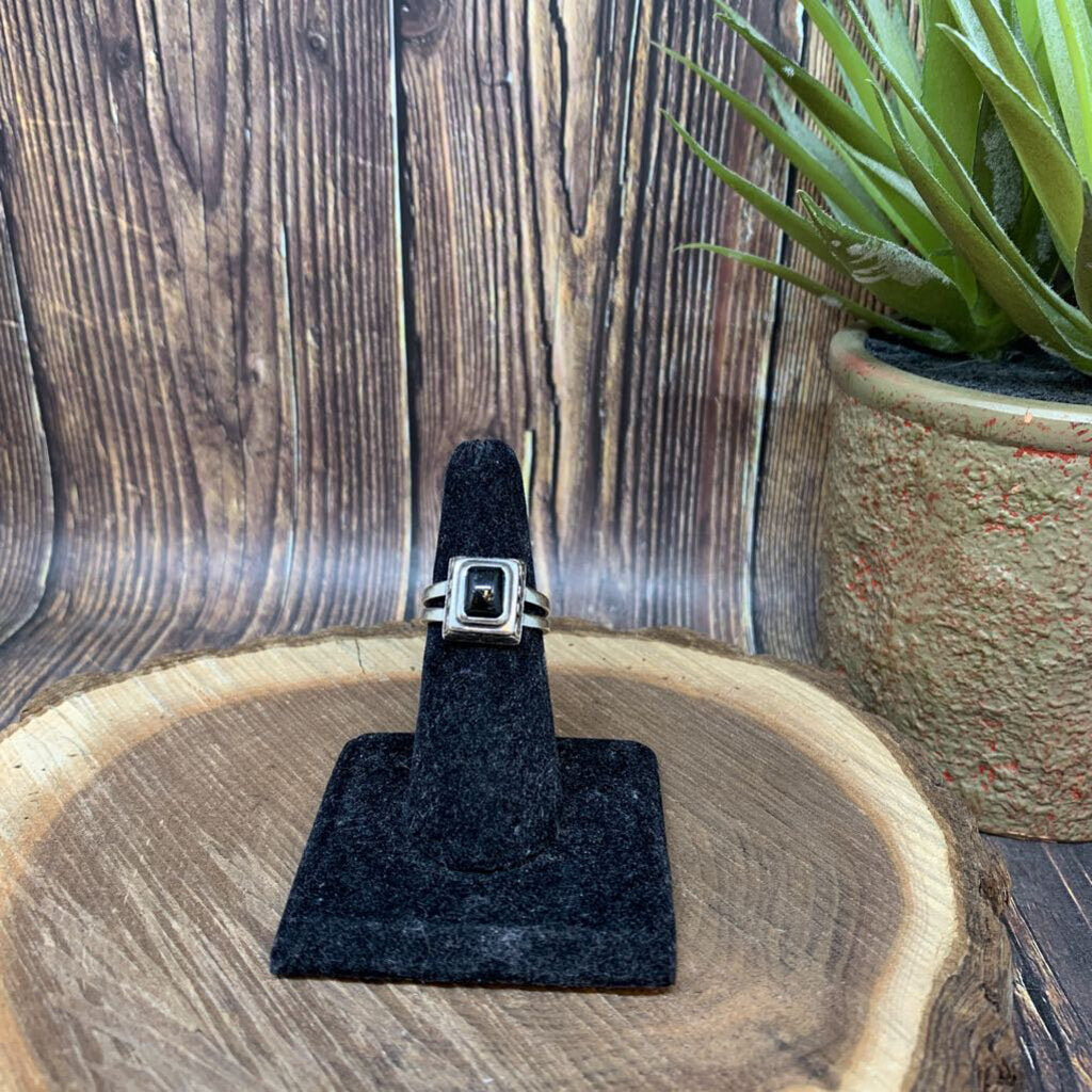 Brighton Sterling & Onyx Ring