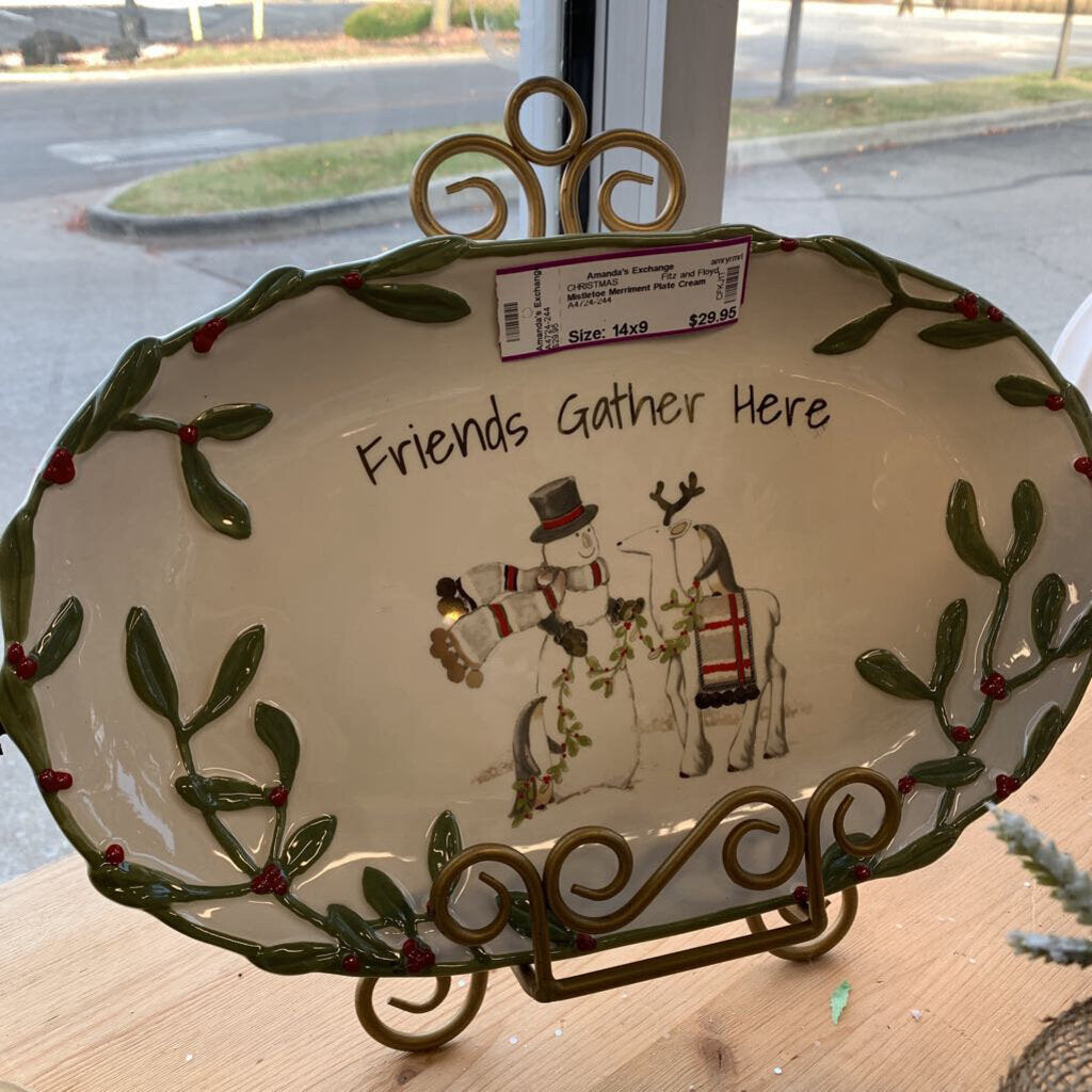 Mistletoe Merriment Plate